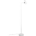 lampada da terra marley 23x151 cm bianco opaco