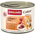 carny kitten 12 x 200 g pollame & manzo
