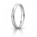 fede nuziale orion slim 3 diamanti oro bianco brillanti promesse