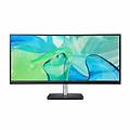 cb343cur monitor pc 86 4 cm (34") 3440 x 1440 pixel ultrawide quad hd led nero argento (um.