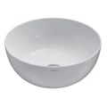 t-edge lavabo da appoggio 37x16 bianco lucido codice prod b6t37bi