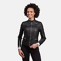 giacca biker da donna nero