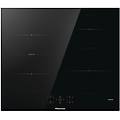 hi6421bsc piano cottura a induzione super zone 23 cm controllo touch nero