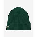 Lacoste Berretto Bonnet Logo Verde Scuro