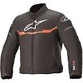 Alpinestars Giacca T Sps Waterproof Junior Nero Rosso Fluo Nero Rosso 130