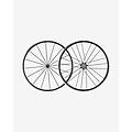 coppia di ruote racing zero c17 asse anteriore 12x100 mm posteriore 12x142 mm shimano
