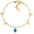 bracciale con charms pendenti donna argento 925 gioiello brmshgbl