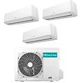 climatizzatore inverter hi comfort wi-fi trial split 12000+12000+18000 btu 5amw105u4rqc r-32 a++