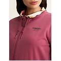 felpa con zip e dettagli multicolore purple+zebraanimaliermulticolo donna large