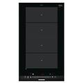 piano cottura induzione 2 zone iq700 domino black (30cm) ex375fxb1e