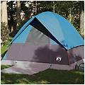 - tenda da campeggio a cupola per 4 persone blu impermeabile