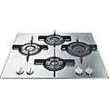 ariston ftghl 641 d/ix/ha piano cottura acciaio inossidabile da incasso 60 cm gas 4 fornello(i)