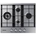 na64h3031bs piano cottura a gas 60cm 4 bruciatori griglie in ghisa inox