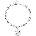 bracciale lady message acciaio disney e cristalli collezione lady message argentato