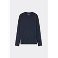 maglia a manica lunga in soft silk uomo blu taglia l