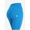 pantaloni push up wr. up skinny vita alta cotone organico french blue donna extra large
