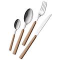 set da 24 posate in acciaio inossidabile elegante design moderno colorato per un tavolo allegro e