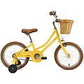 kids classic 16 bici bambini 3-7 anni. giallo.