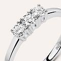 anello trilogy firmamenti oro bianco diamante collezione firmamenti misura 52 oro bianco