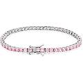 bracciale donna tennis argento 925 gioiello tennis club ins091br037rhlp-17
