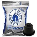 50 caffè respresso blu capsule compatibili nespresso