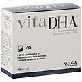 u. g. a. nutraceuticals srl vitadha integratore di omega-3 dha 30 fiale monodose da 6. 5ml supporto