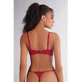 reggiseno a balconcino sofia in pizzo donna rosso taglia 5d