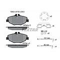 set di pastiglie freno 2374303 anteriore
