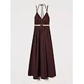 long poplin dress