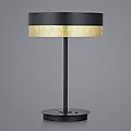 lampada da tavolo led mesh touch dimmer nero/oro