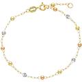 bracciale donna oro bianco giallo rosa gl102000
