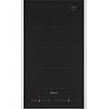n 70 nero acciaio inox da incasso 30 cm piano cottura a induzione 2 fornello(i) (t63tdx1l0)