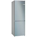 serie 4 kgn362ldf frigorifero con congelatore libera installazione 321 l d acciaio inossidabile