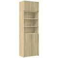 - armadietto rovere sonoma 70x42 5x225 cm in truciolato