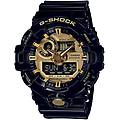 orologio g-shock gs basic nero multifunzione uomo ga-710gb-1aer
