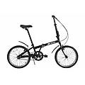 folding bicicletta pieghevole alluminio 20 nero