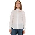 camicia classica da donna bianco