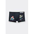 boxer cotone superior nintendo super mario e luigi uomo blu taglia 7