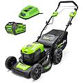 - gd40lm46spk4 taglia erba lega di acciaio batteria da 40 v nero verde