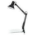 italiana 90873 firmo lamp. estend. c / morsetto 1lx60w e27 nero lucido
