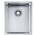 lavello 1 vasca (38x45cm) bxx 210 110 34tl box inox spazzolato 127 0369 056