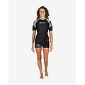maglia intima ultraskin manica corta nero donna l