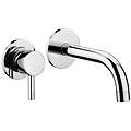 miscelatore lavabo ad incasso con bocca l. 245 mm serie stick sk007cr70 cromato ottone