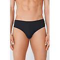 slip in cotone elasticizzato uomo nero tama&ntilde;o xxl