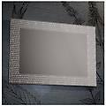 - specchio con decori satinati 60x60 cm art 1012-a serie la progetto