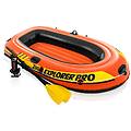 58357np canotto gonfiabile explorer pro 200. remi e pompa. 196x102x33 cm