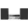cms 4000 bt dab+ microsistema audio per la casa 100 w nero argento (glr7641)