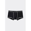 boxer in cotone superior con logo uomo nero taglia 7