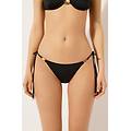slip lacci costume minimal fit donna nero l