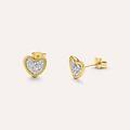 orecchini lobo crystal gold oro giallo cristallo collezione crystal gold oro giallo
